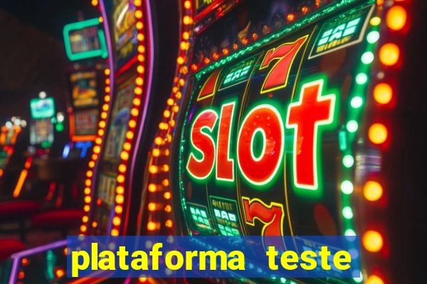 plataforma teste fortune tiger